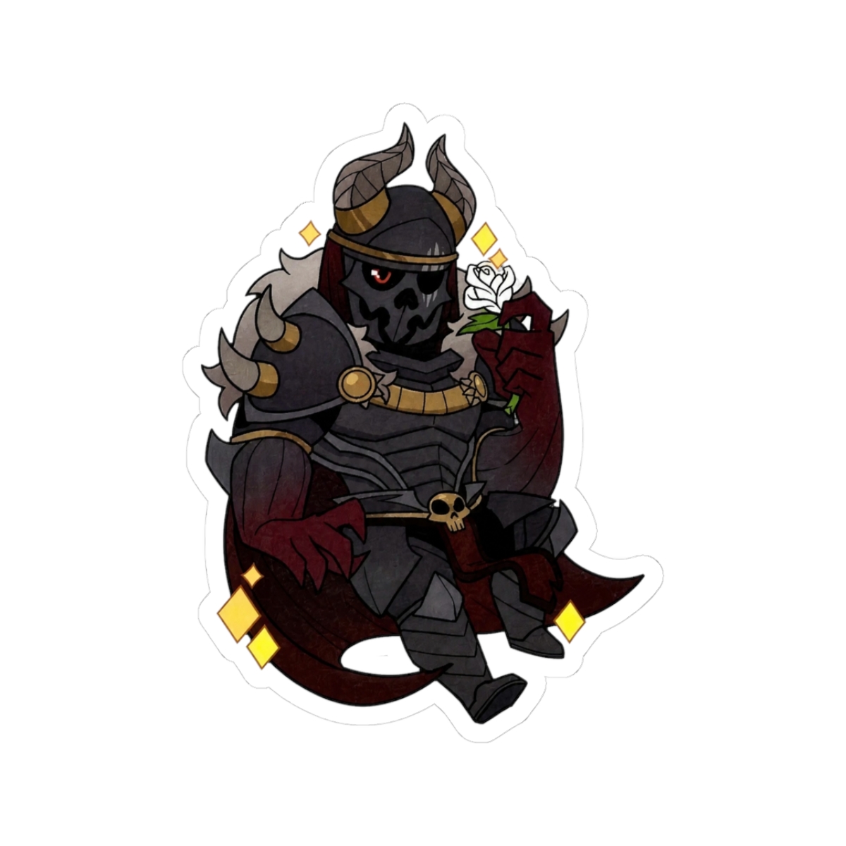 Modeus Sticker | Bold Vinyl Decal for Everyday Style | Suitor Armor