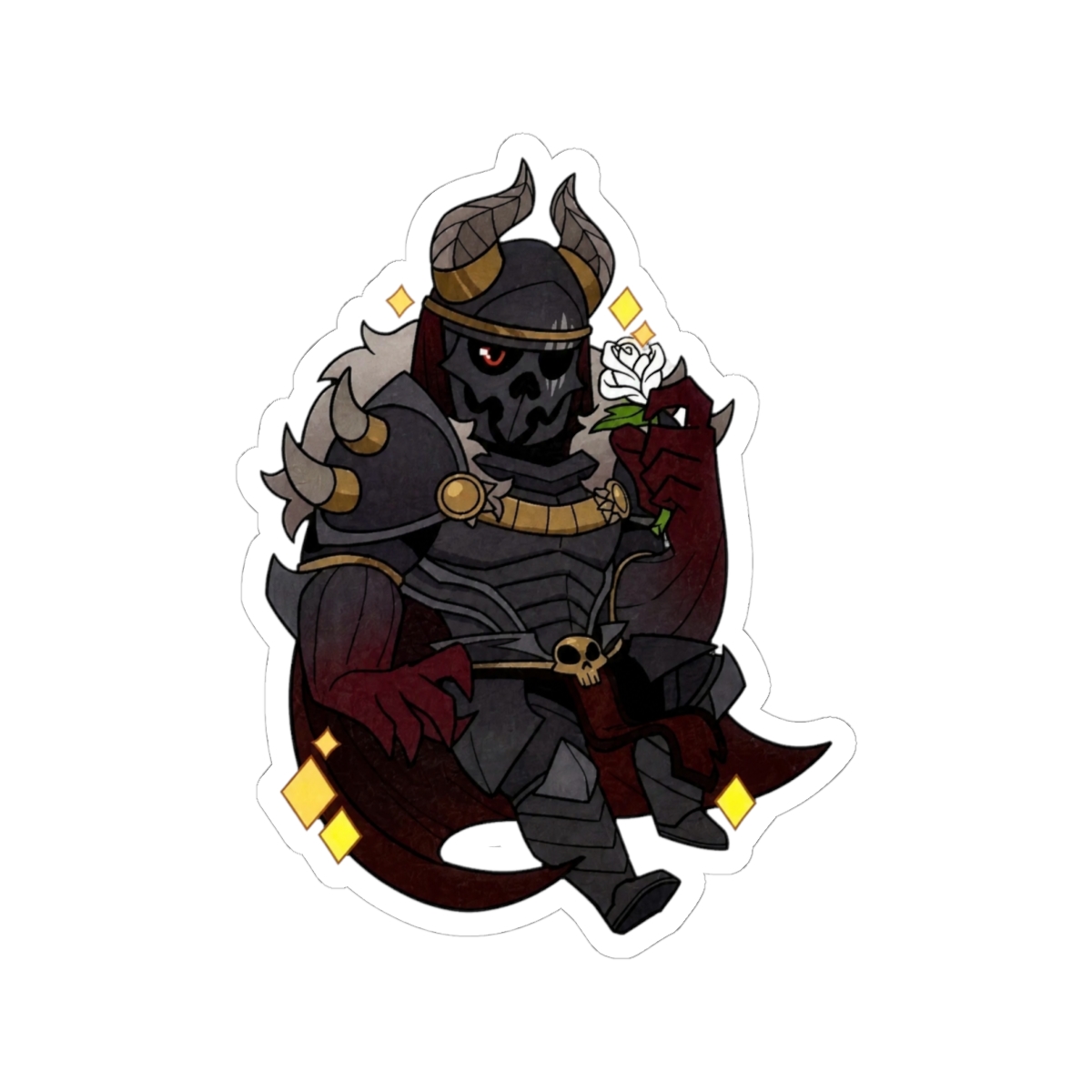 Modeus Sticker | Bold Vinyl Decal for Everyday Style | Suitor Armor