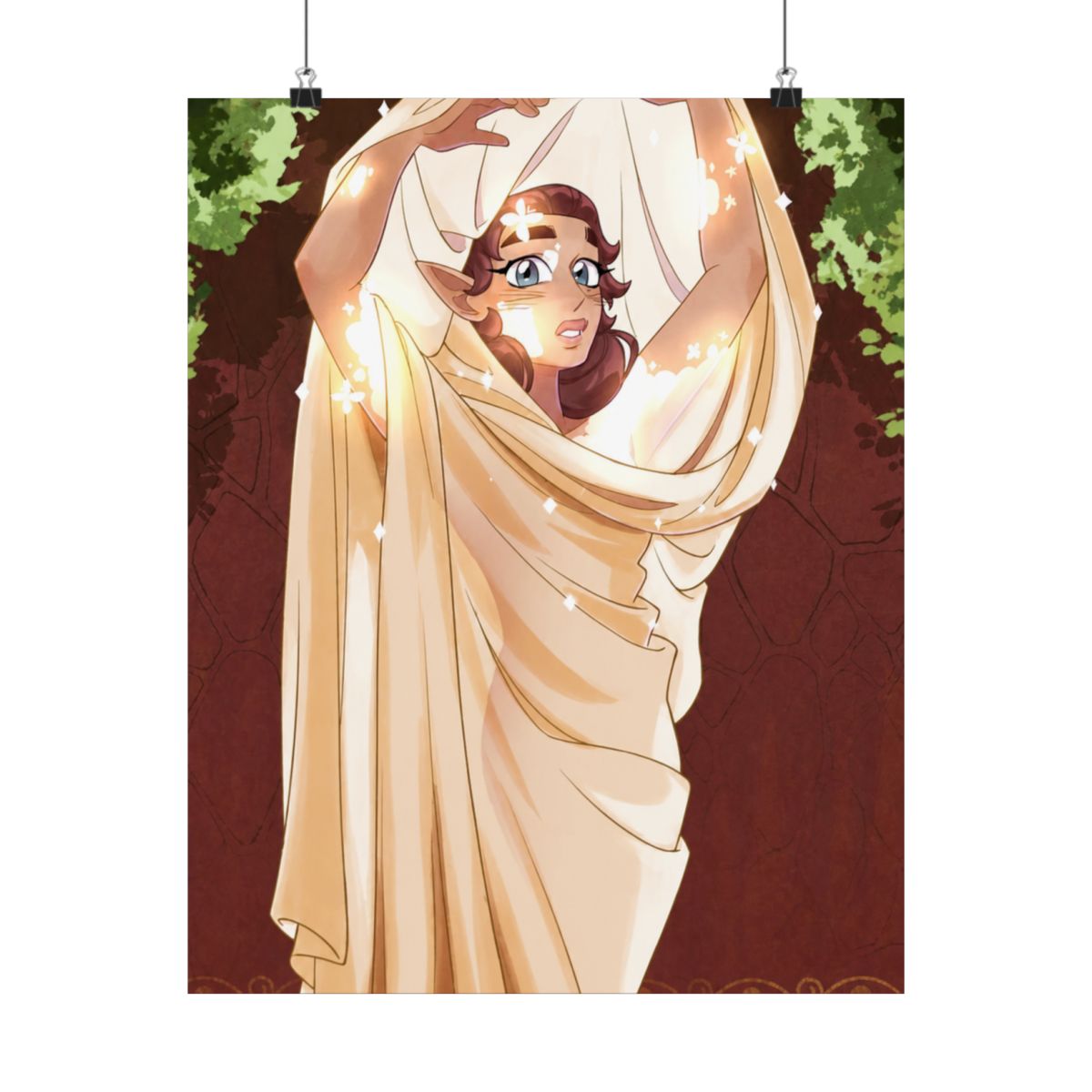 Cloaked Print | Suitor Armor - alternate angle 3, merchandise