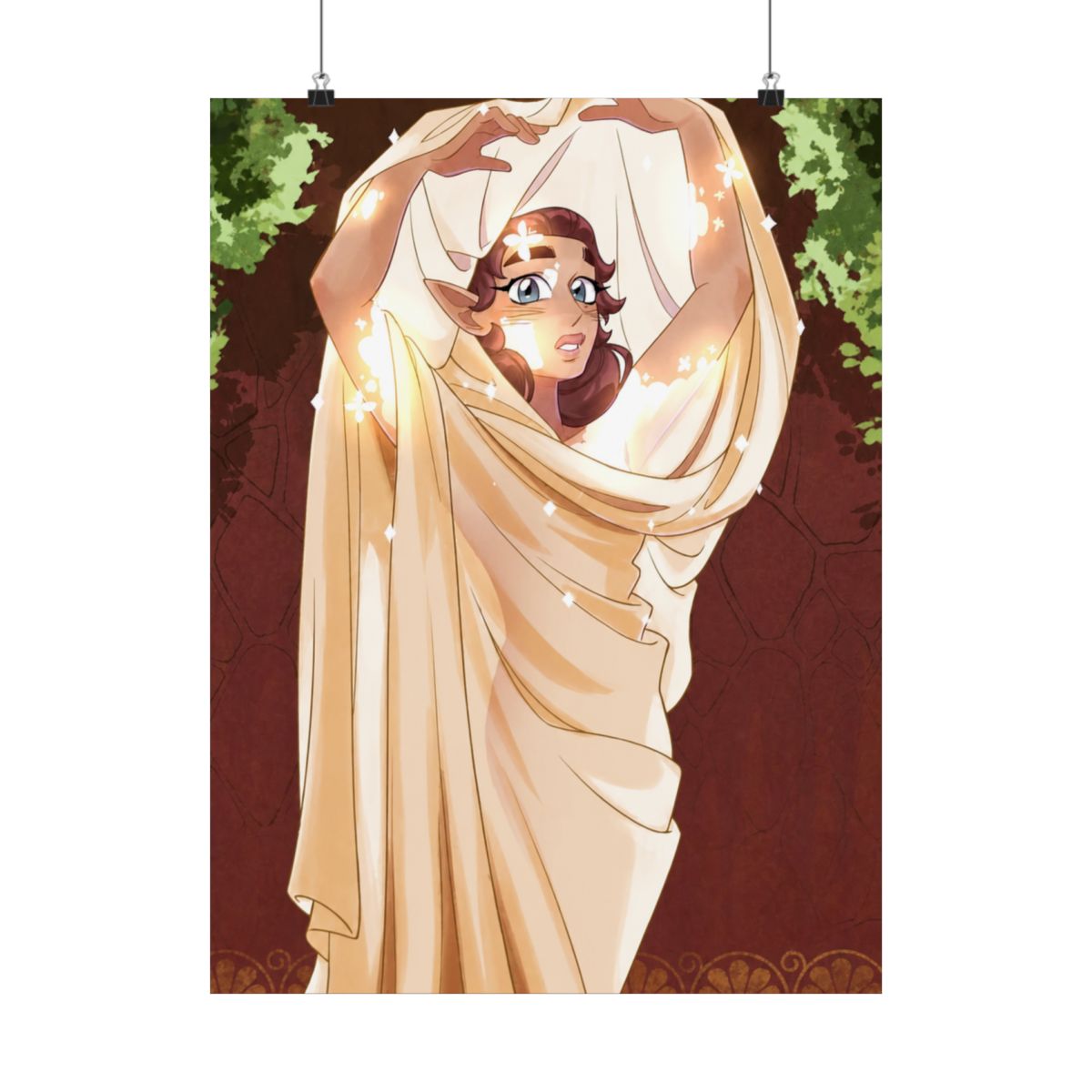 Cloaked Print | Suitor Armor - alternate angle 2, merchandise