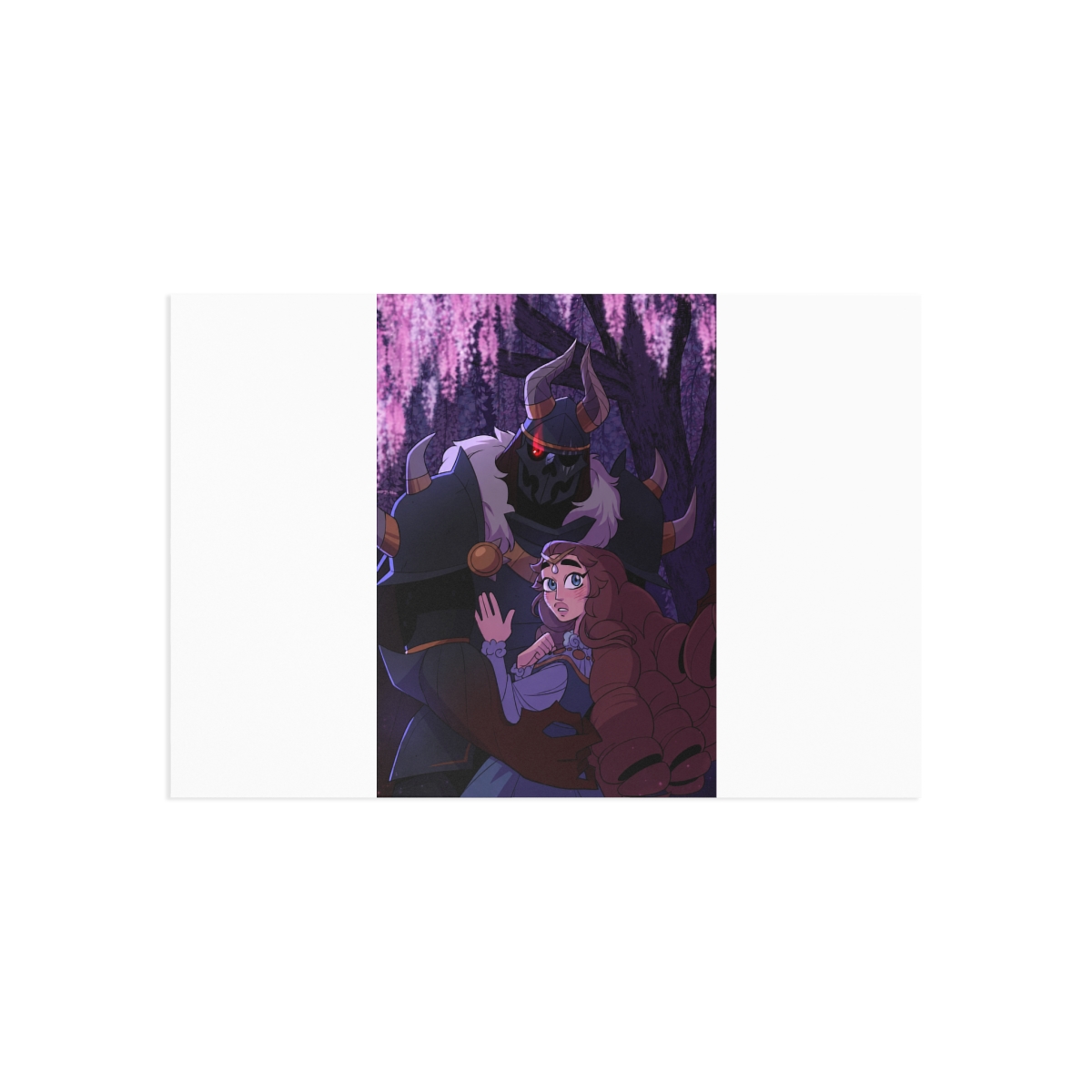 Print Suitor Armor Premier Postcard