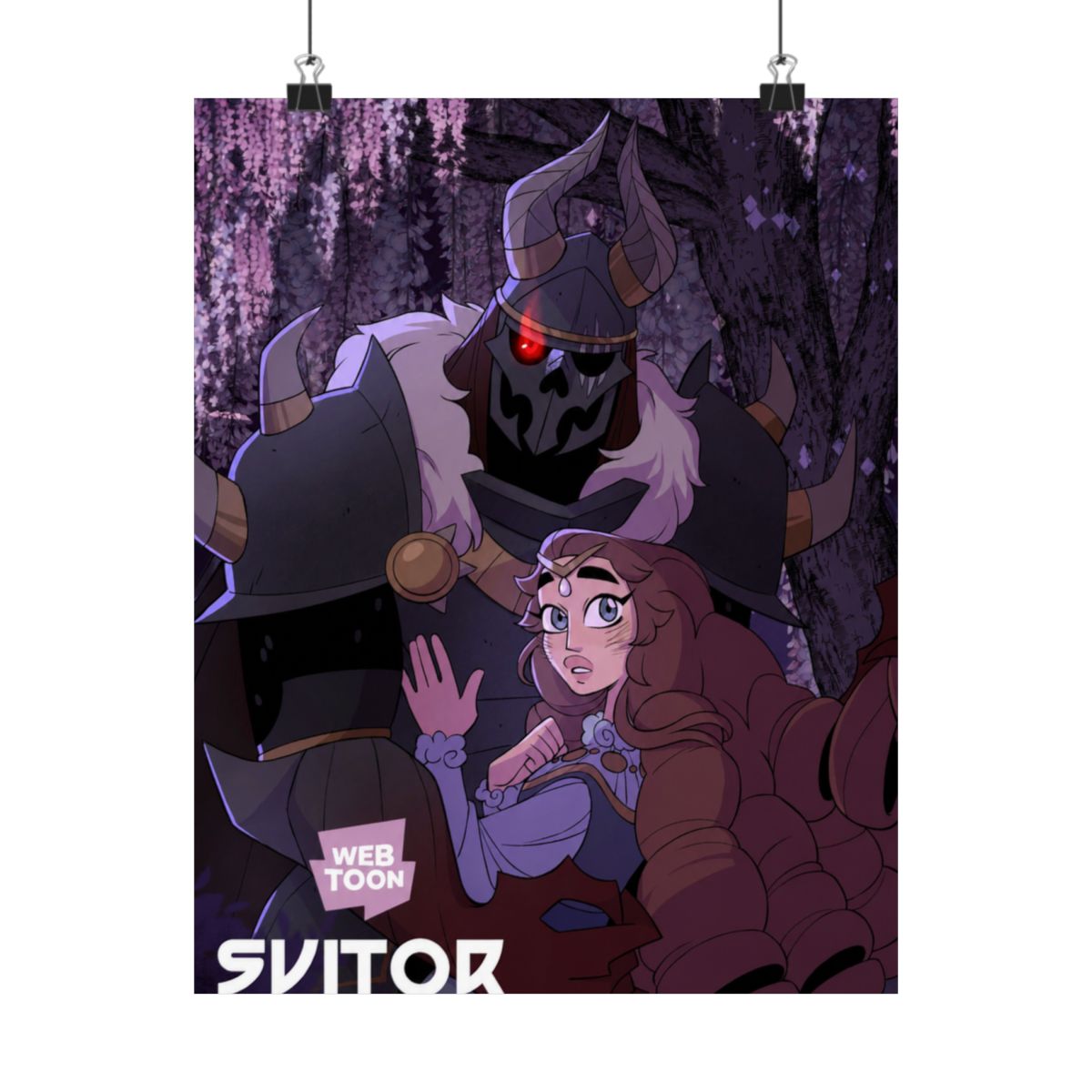 Print Suitor Armor Premier Poster - alternate angle 4, merchandise