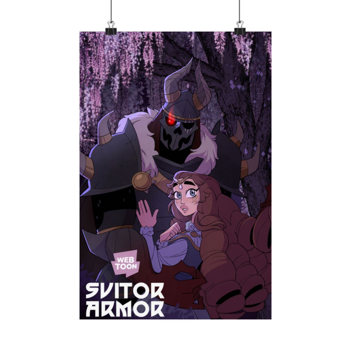 Print Suitor Armor Premier Poster - alternate angle 3, merchandise