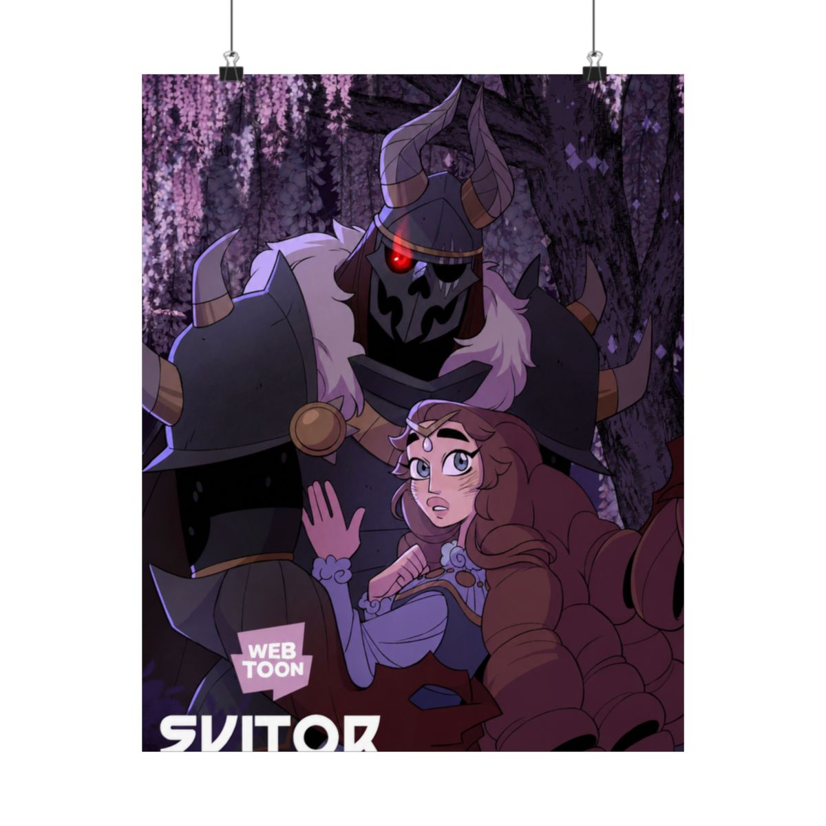 Print Suitor Armor Premier Poster - alternate angle 2, merchandise