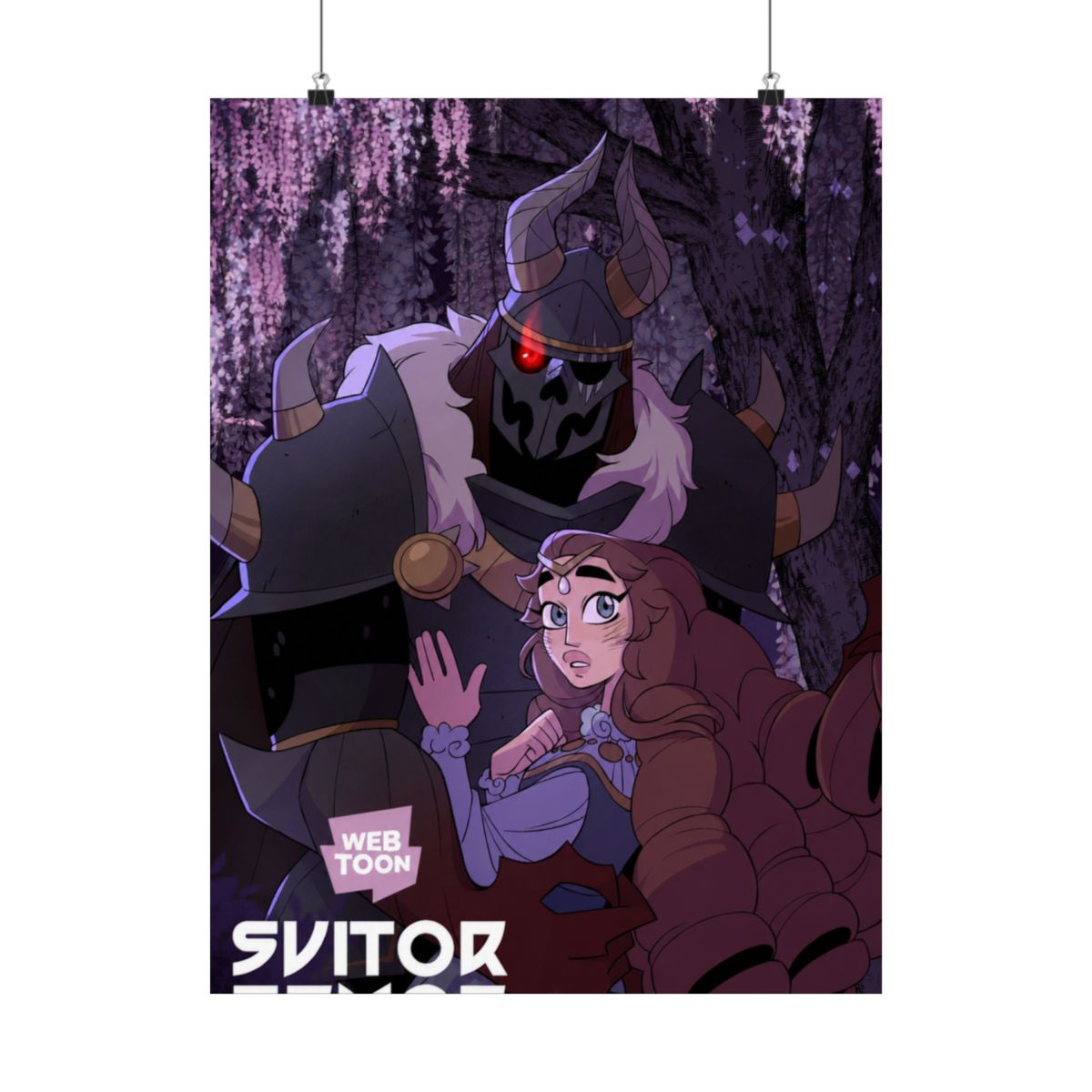 Print Suitor Armor Premier Poster - alternate angle 1, merchandise